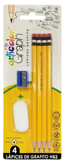 Blister Lápiz Grafito